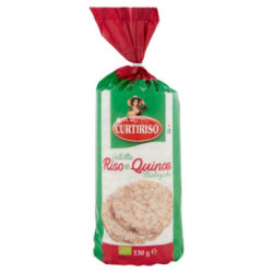 ОРИЗОВИ КРЕКЕРИ CURTIRISO С КИНОА 130 Г