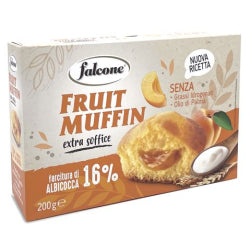 КЕКСЧЕТА С ПЪЛНЕЖ FALCONE FRUIT MUFFIN КУТИЯ, 200 Г.