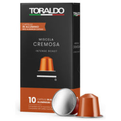 TORALDO CREMOSA 10 БР NESPRESSO КАПСУЛИ.