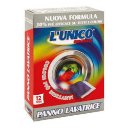 КЪРПИЧКИ ЗА ПЕРАЛНЯ L'UNICO PANNO ЗА ЦВЕТНИ ДРЕХИ, 12 БР.