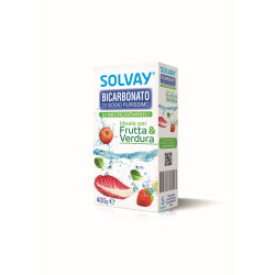 SOLVAY BICARBONATO MICROGRANULI SODA, 400 G