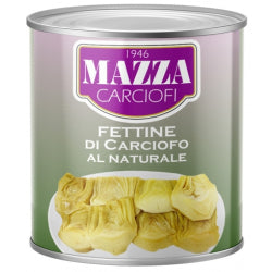 MAZZA CUT ARTICHOKE IN OWN SAUCE, CANNED 2650 ML