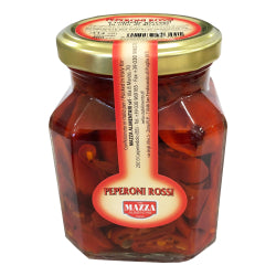SPICY RED CHEESE RINGS MAZZA, IN SUNFLOWER OIL 314 ML