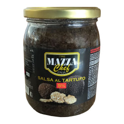 СОС ОТ ТРЮФЕЛ 5% MAZZA CHEFF BLACK TRUFFLE, СТЪКЛО 500 Г