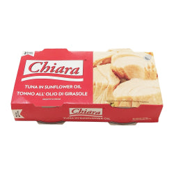 Риба Тон В Слънчогледово Олио Mazza Chiara 2Х160 Г.