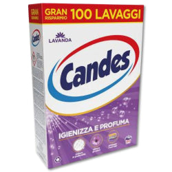CANDES LAVANDA WASHING POWDER 100 WASHES IN A BOX
