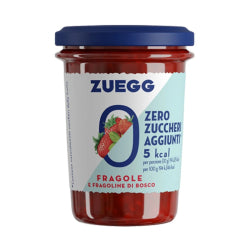 ZUEGG WILD STRAWBERRY JAM, SUGAR-FREE 220 G