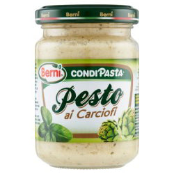 ARTICHOKE PESTO BERNI SAUCE GLASS 135 G