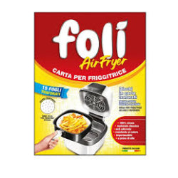 ХАРТИЯ ЗА ПЪРЖЕНЕ И ПЕЧЕНЕ FOLI AIR FRYER 20 СМ, 15 БР
