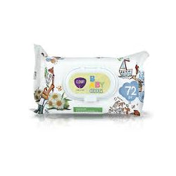 CLENDY BABY CUDDLES WET BABY WIPES 72 PCS