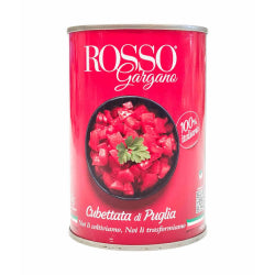 ДОМАТИ НА КУБЧЕТА ROSSO GARGANO 400 Г, КОНСЕРВА