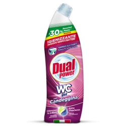 DUALPOWER WC GEL WITH BLEACH, 700 ML