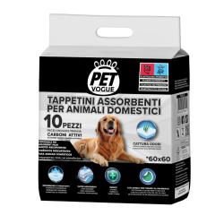 ПЕЛЕНИ ЗА ЖИВОТНИ PET VOGUE CARBON 60X60, 10 БР.