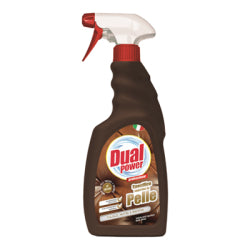 DUALPOWER PELLE SPRAY LEATHER CLEANSER WITH WAX, 500 ML