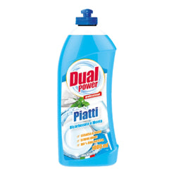 DISHWASHER DETERGENT DUALPOWER BICARBONATE AND MENTAL, 1 L