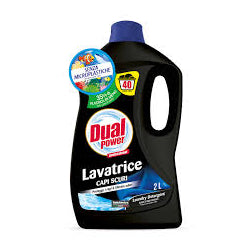DUALPOWER LIQUID DETERGENT FOR BLACK CLOTHES/COLOR FIXATION, 40 WASHES 2 L