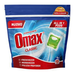 КАПСУЛИ ЗА ПРАНЕ OMAX ALL IN 1 КЛАСИК, 15 БР