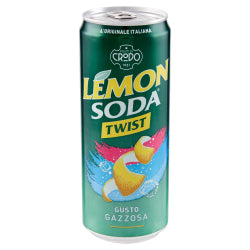 Газирана Напитка Crodo Lemon Soda Twist Кен, 330 Мл.
