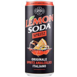 БЕЗАЛКОХОЛНА НАПИТКА CRODO SPRITZ ЛИМОН С ВКУС НА АПЕРОЛ 330 МЛ, КЕН