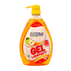 DISHWASHER ELODERMA GEL ACETO DI MELE, 1 L