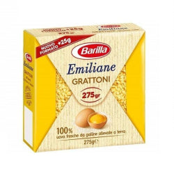 PASTA BARILLA EMILIANE UOVO GRATTONI N°116, WITH EGGS, 250/275 G