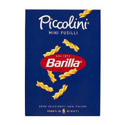 ПАСТА BARILLA PICCOLINI MINI FUSILLI 500 Г