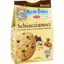 MULINO BIANCO SCHIACCIANOCI BISCUITS WITH A PIECE OF NUTS 300 G