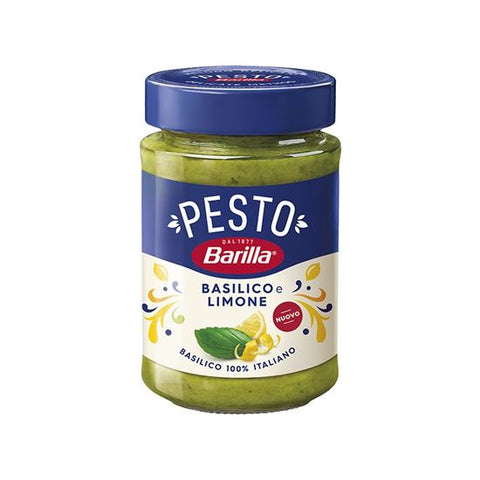 BARILLA BASILICO PESTO SAUCE WITH LEMON, 190 G