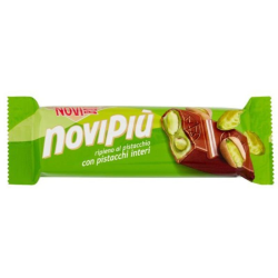 CHOCOLATE NOVI PIU PISTACCHIO WITH PISTACHIO 35 G