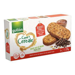 GULLON CUOR CEREAL CHOCOLATE BISCUITS 220 G