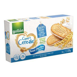 GULLON WHOLE-GRAIN BISCUITS WITH SUGAR-FREE YOGURT 220 G