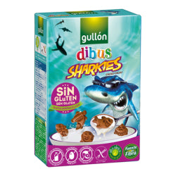 GULLON SHARKIES BISCUITS, GLUTEN FREE 250 G