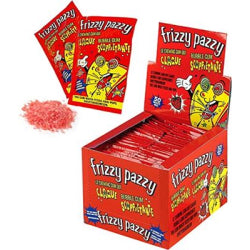 FRIZZY PAZZY STRAWBERRY CHEWING CHEWING/DISPLAY