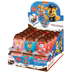 ШОКОЛАДОВО ЯЙЦЕ-ЛЪЖИЧКА С ИЗНЕНАДА PAW PATROL 17.5 Г