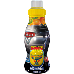 JUICE SURPRISE MULTIFRUIT SMURF/MINIONS/CARS 300 ML