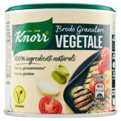 ГРАНУЛИРАН БУЛЬОН KNORR VEGETALE В КУТИЯ, 100% NATURE, 135 Г.