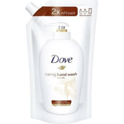 ТЕЧЕН САПУН DOVE FINE SILK ПЪЛНИТЕЛ, 500 МЛ