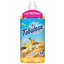 FABULOSO FABRIC SOFTENER CONCENTRATE VANILLA/ORCHID 56 WASHES, 1.25 L