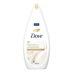 ДУШ ГЕЛ/ПЯНА DOVE SILK КОПРИНЕНА МЕКОТА, 750 МЛ