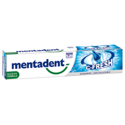 ПАСТА ЗА ЗЪБИ MENTADENT C-FRESH С АКТИВЕН ВЪГЛЕН 75 МЛ