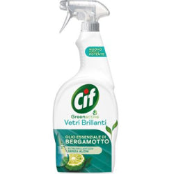 ПРЕПАРАТ ЗА ПРОЗОРЦИ CIF SPRAY VETRI BRILLANTI GREENACTIVE,650МЛ