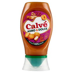 СОС-ДРЕСИНГ CALVE С ВКУС НА КАЙСИИ AGRO-DOLCE, TOP DOWN 250 МЛ.