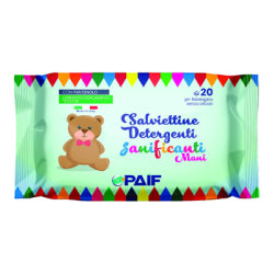 Мокри Кърпички Paif Mani С Мече 20 Бр.
