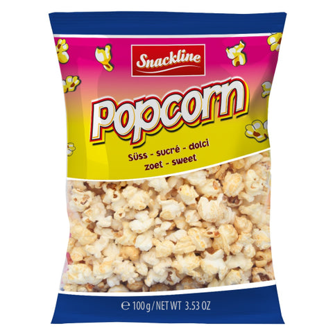 SNACKLINE SWEET POPCORN, 100 G