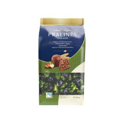 PRALINES WITH HAZELNUTS AND CEREALS, 300 G BAG