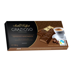 FINE DARK CHOCOLATE WITH ESPRESSO COFFEE, 100 G