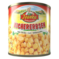 CANNED CHICKPEAS IVANKA, 800 G