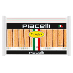 PIACELLI TIRAMISU BISCUITS, 200 G