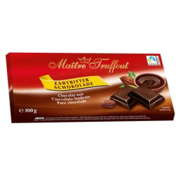 DARK CHOCOLATE MAITRE TRUFFOUT 100 G
