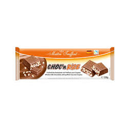 MILK CHOCOLATE WITH RICE CRISP, CHOC'N RICE 150 G